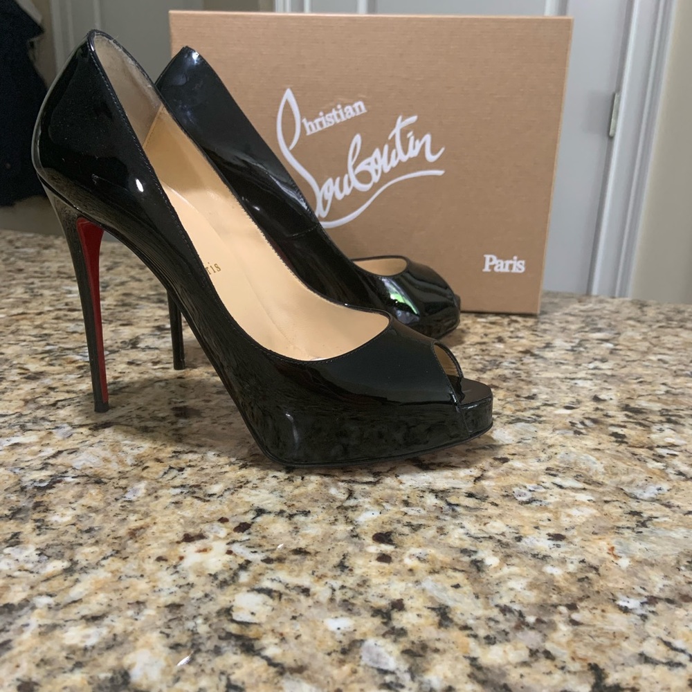 Christian Louboutin New Very Private Red Sole Pumps